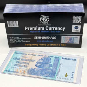 50 PBGRADE Premium Currency Sleeves